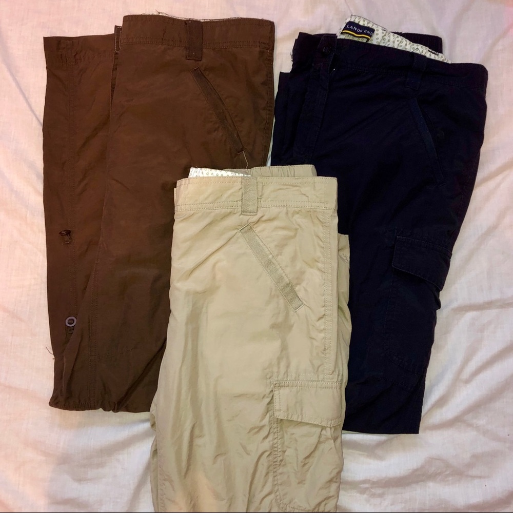 Women’s Lands End Convertible Length Cargo Pants